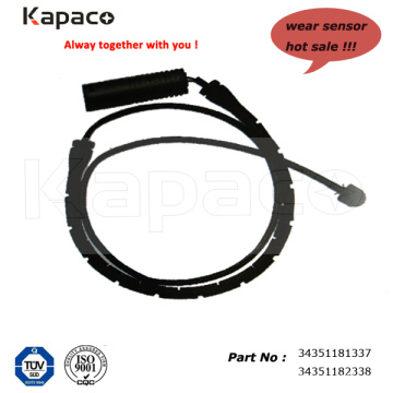 Kapaco Alta calidad Accesorios de pastillas de freno del sensor de freno de coche para BMW (OE: 34351181337,34351182338)